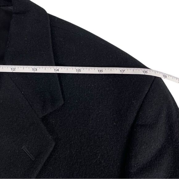 Joseph & Lyman Black 100% Cashmere Single Breasted Sport Coat Blazer Men’s 40R - Picture 6 of 9